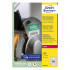 ETIKETE POLIETILEN 38x21mm AVERY ZWECKFORM B7651-50 MAT BELA