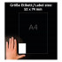 ETIKETE POLIETILEN 52x74mm AVERY ZWECKFORM B5274-50 MAT BELA