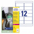 ETIKETE POLIETILEN 99,1x42,3mm AVERY ZWECKFORM L7913-40 MAT BELA