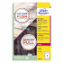 ETIKETE POLIPROPILEN ODLEPLJIVE ZA OKNA KROG 200mm AVERY ZWECKFORM L9003-10