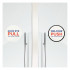 ETIKETE POLIPROPILEN ODLEPLJIVE ZA OKNA KROG 200mm AVERY ZWECKFORM L9003-10