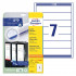ETIKETE ZA REGISTRATORJE 38x192mm AVERY ZWECKFORM L4760-25