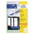 ETIKETE ZA REGISTRATORJE 38x192mm AVERY ZWECKFORM L4760-25