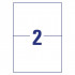 ETIKETE POLIESTER 210x148 AVERY ZWECKFORM L4717-20 MAT BELA