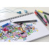 FLOMASTER FINELINER 0,4mm FABER CASTELL GRIP FINEPEN SET 10/1