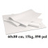 KLOBUČNI PAPIR 30g 60x80cm BEL 15kg 890 POL