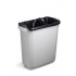 PRAVOKOTEN KOŠ ZA SMETI DURABLE DURABIN 60L 4960 SIV