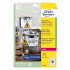 ETIKETE POLIESTER 45,7x21,2 AVERY ZWECKFORM L4778-20 MAT BELA 20/1