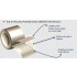DUCT TAPE LEPILNI TRAK APLI 50mmx5m SIV