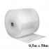 MEHURČASTA FOLIJA Z VELIKIMI MEHURČKI 30mm TROSLOJNA 48g/m2 0,5mx50m