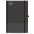 NOTES BLOK Z ELASTIKO A6 ČRTNI STREET NOTES CASUAL BLACK