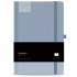 NOTES BLOK Z ELASTIKO A6 ČRTNI STREET NOTES CASUAL BLUE