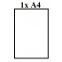 OGLASNA VITRINA BI-OFFICE 1xA4 280x367mm BI-OFFICE VT72010