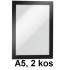 SAMOLEPILNI OKVIRJI ZA OBESTILA DURAFRAME 4871 A5 2 kos