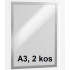 SAMOLEPILNI OKVIRJI ZA PLAKATE DURAFRAME 4873 A3 2 kos