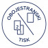 OZNAKE VISEČE KARTONSKE KROG 60mm AVERY ZWECKFORM T2004-10