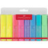 SET PASTELNIH TEKSTMARKERJEV FABER CASTELL 46 6/1 + 2 NEON GRATIS