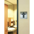 TABLICA PIKTOGRAM MOŠKI WC 150x150mm DURABLE 495423