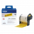 NALEPKE TERMO NESKONČNE POLIESTER RUMENE BROTHER QL DK-22606 62mmx15,24m