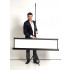 PRENOSNO SAMOSTOJEČE PROJEKCIJSKO PLATNO BI-OFFICE 200x200cm