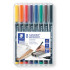 PERMANENTNI MARKER 0,4mm STAEDTLER LUMOCOLOR S 313 WP8 SET 8/1