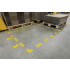 TALNA OZNAKA OBLIKA L 100x100mm DURABLE 10 kos 170204