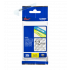 TRAK ZA NALEPKE BROTHER P-TOUCH LAMINIRAN PROZOREN-ČRN 12mm TZe-131