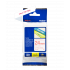 TRAK ZA NALEPKE BROTHER P-TOUCH LAMINIRAN BEL-RDEČ 24mm TZe-252