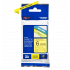 TRAK ZA NALEPKE BROTHER P-TOUCH LAMINIRAN RUMEN-ČRN 6mm TZe-611