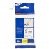 TRAK ZA NALEPKE BROTHER P-TOUCH LAMINIRAN FLEXIBLE BEL-ČRN 9mm TZe-FX221