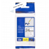 TRAK ZA NALEPKE BROTHER P-TOUCH LAMINIRAN FLEXIBLE BEL-ČRN 24mm TZe-FX251