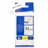 TRAK ZA NALEPKE BROTHER P-TOUCH LAMINIRAN FLEXIBLE BEL-ČRN 36mm TZe-FX261