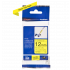 TRAK ZA NALEPKE BROTHER P-TOUCH LAMINIRAN FLEXIBLE RUMEN-ČRN 12mm TZe-FX631