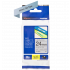 TRAK ZA NALEPKE BROTHER P-TOUCH LAMINIRAN SREBRN-ČRN 24mm TZe-M951