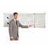 TRIDELNA BELA MAGNETNA TABLA PIŠI BRIŠI BI-OFFICE MAYA TRIO 90x120-240cm