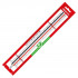 TRIROBI RAZMERNIK 30cm M=1:2,5 :5 :10 :20 :50 :100 ARISTO GEOCollege 23701
