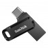 USB KLJUČ MICRO&USB 64Gb SANDISK ULTRA DUAL GO 3,2 SDDDC3-064G-G46 ČRN